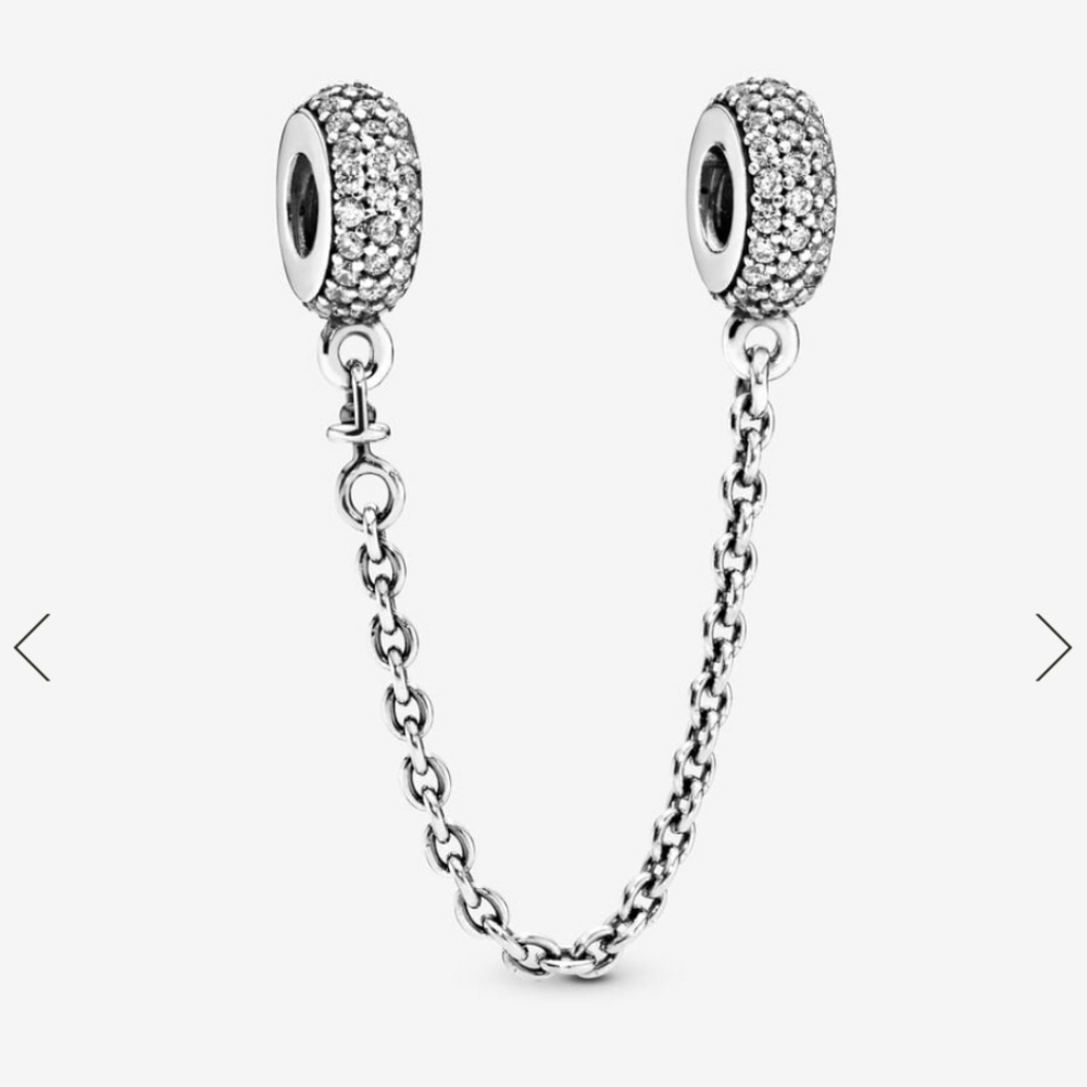 Pandora Pave Sparkling Safety Chain